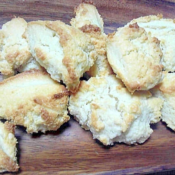 粉砂糖で作るアーモンドクッキー